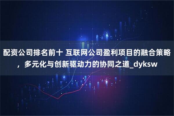 配资公司排名前十 互联网公司盈利项目的融合策略，多元化与创新驱动力的协同之道_dyksw